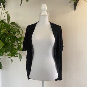 Short Sleeve Sweater Shawl